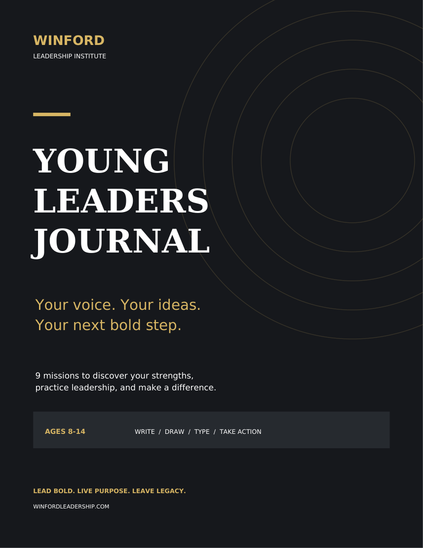 Winford Young Leaders Journal cover